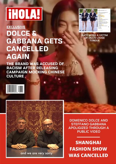 dolce gabbana china lesson|dolce and gabbana news.